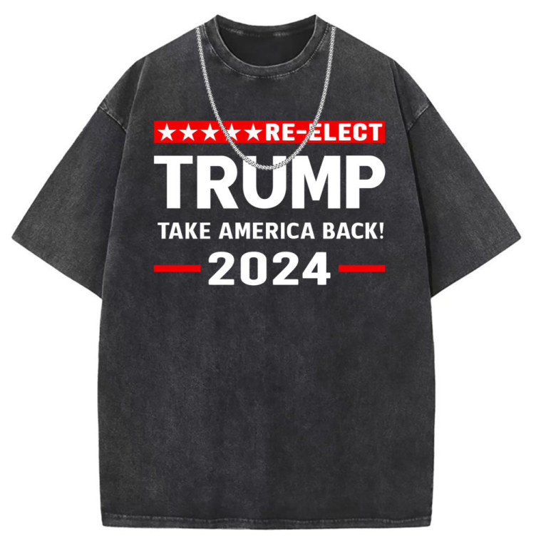 Printed trendy short sleeve fashion T-shirt