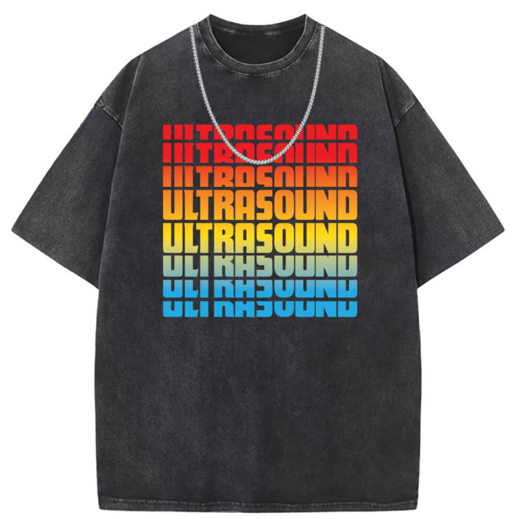 Printed trendy short sleeve fashion T-shirt