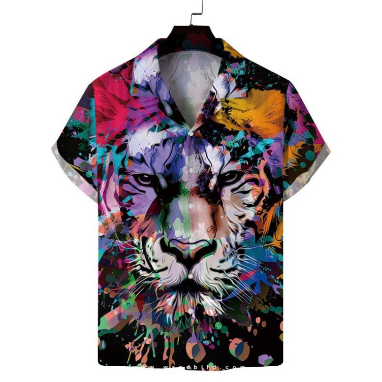 Printed casual trendy fashion shirt