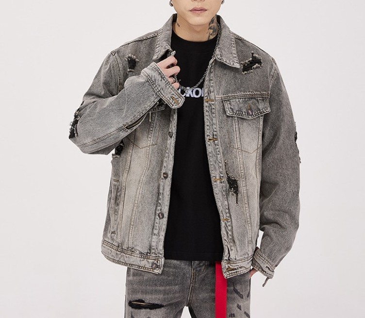 Casual fashion denim jacket