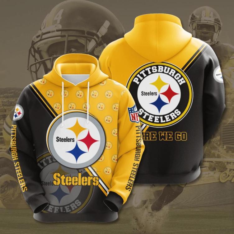 Digital printed casual trend hoodie