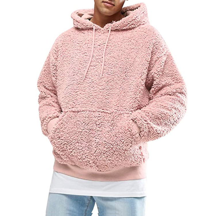 Plush plush trend hoodie