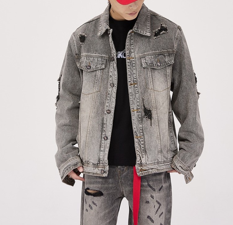 Casual fashion denim jacket
