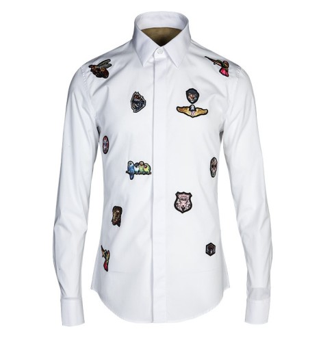 Printed trendy short-sleeved fashion shirt