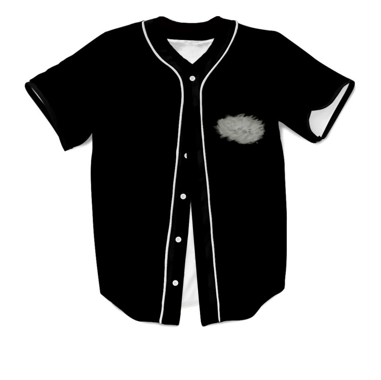 Digital print casual trend short sleeve T-shirt