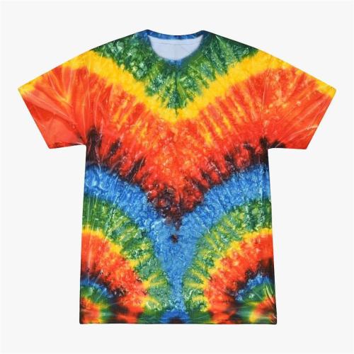 Digital printing trend men's fashion T-shirt