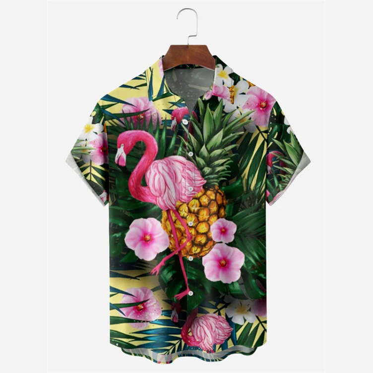 Printed casual trendy fashion shirt