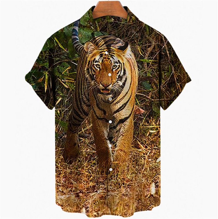 Printed casual trendy fashion shirt