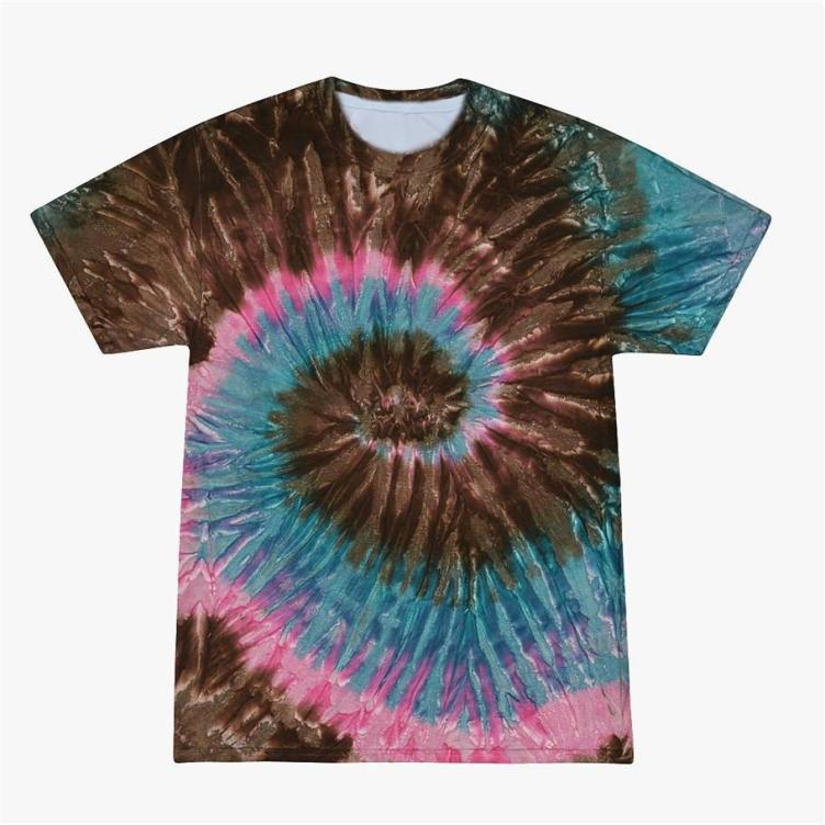 Digital printing trend men's fashion T-shirt