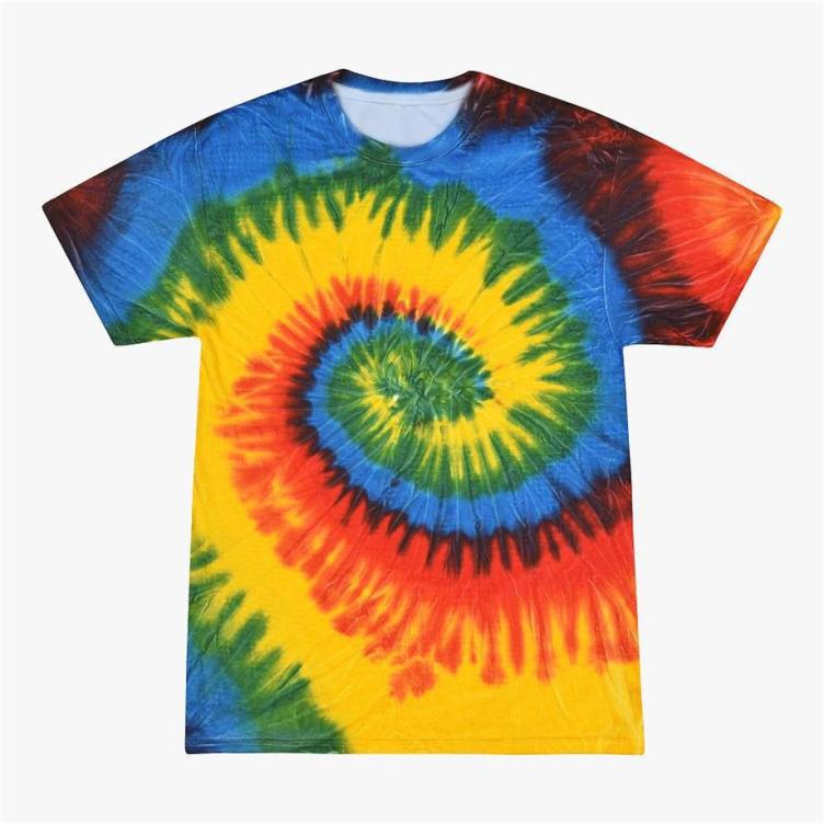 Digital printing trend men's fashion T-shirt