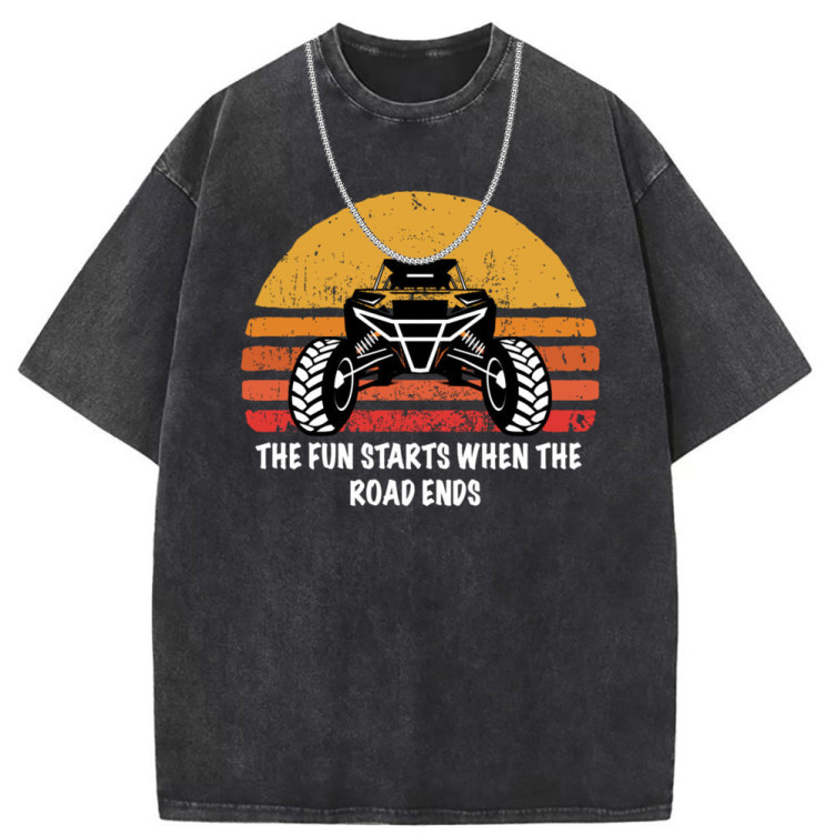 Printed casual fashion trend T-shirt