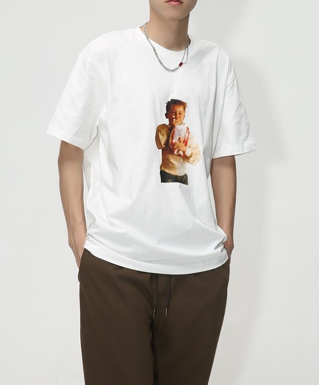 Printed casual fashion trend T-shirt