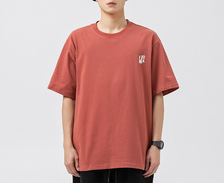 Monogram print casual fashion trend T-shirt