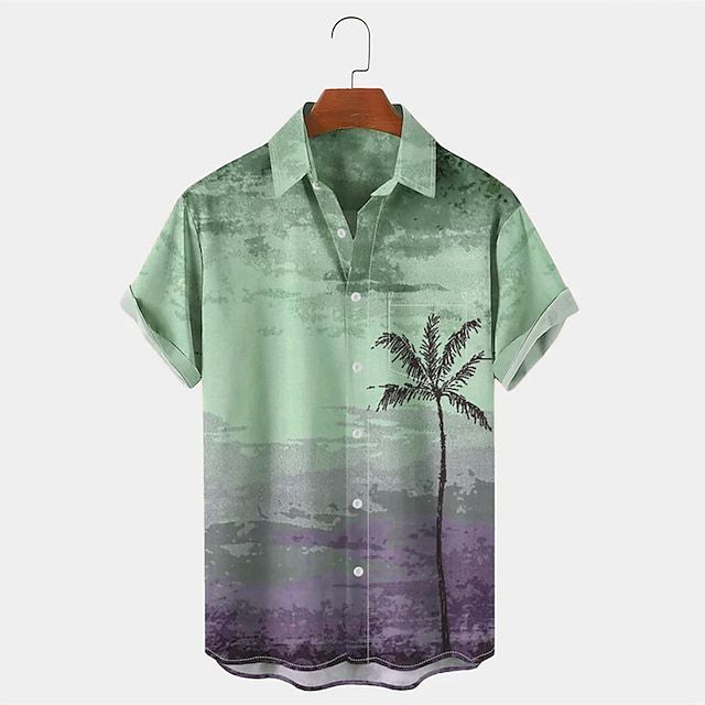 Printed casual fashion trend shirt