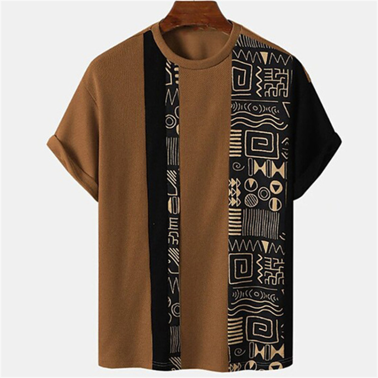 Casual crewneck fashion trend T-shirt