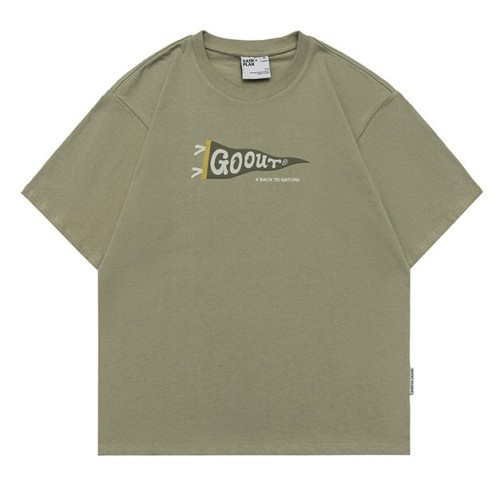 Monogram print casual fashion trend T-shirt