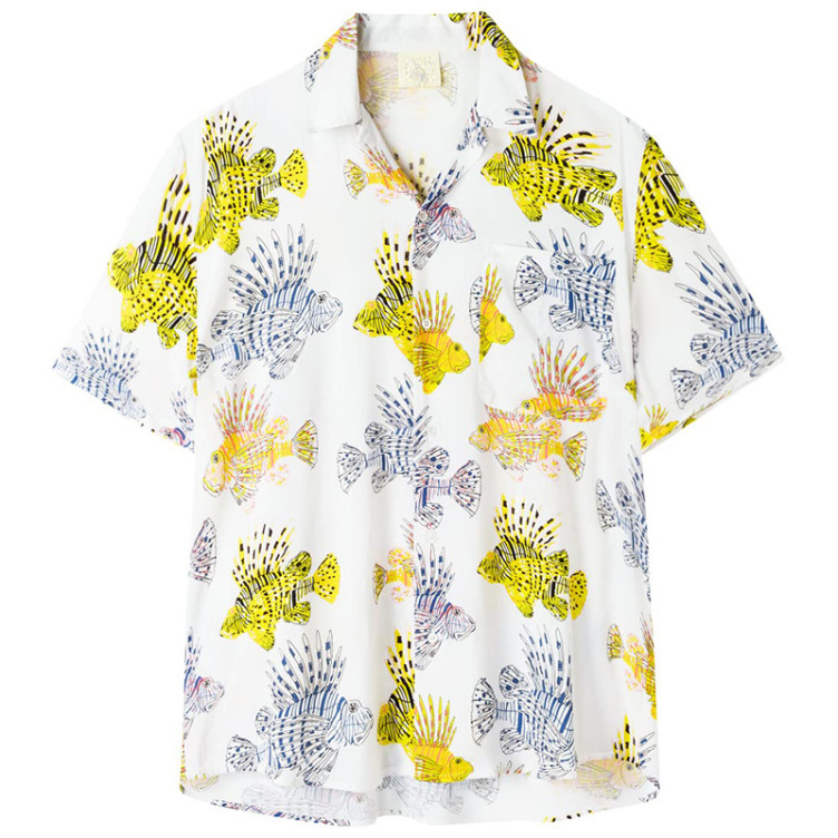 Printed casual fashion trend shirt