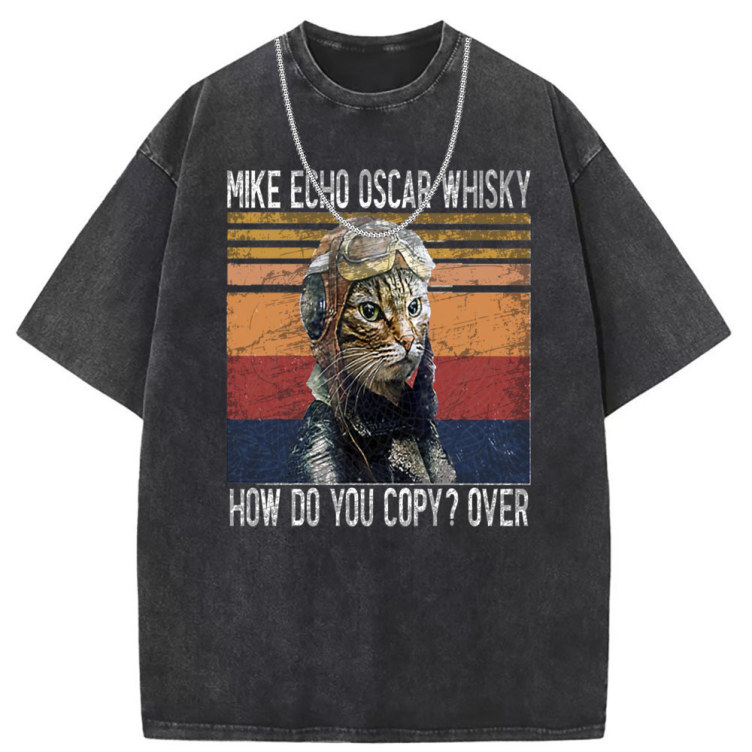 Printed casual fashion trend T-shirt