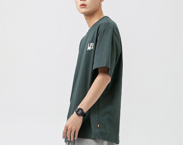 Monogram print casual fashion trend T-shirt