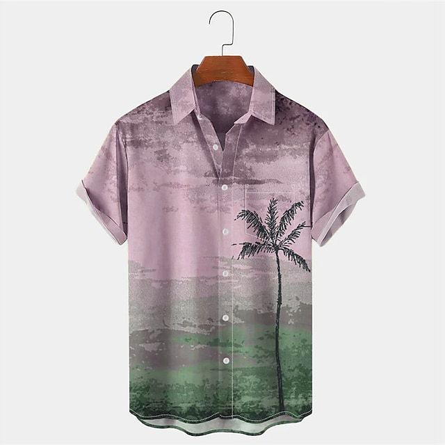 Printed casual fashion trend shirt