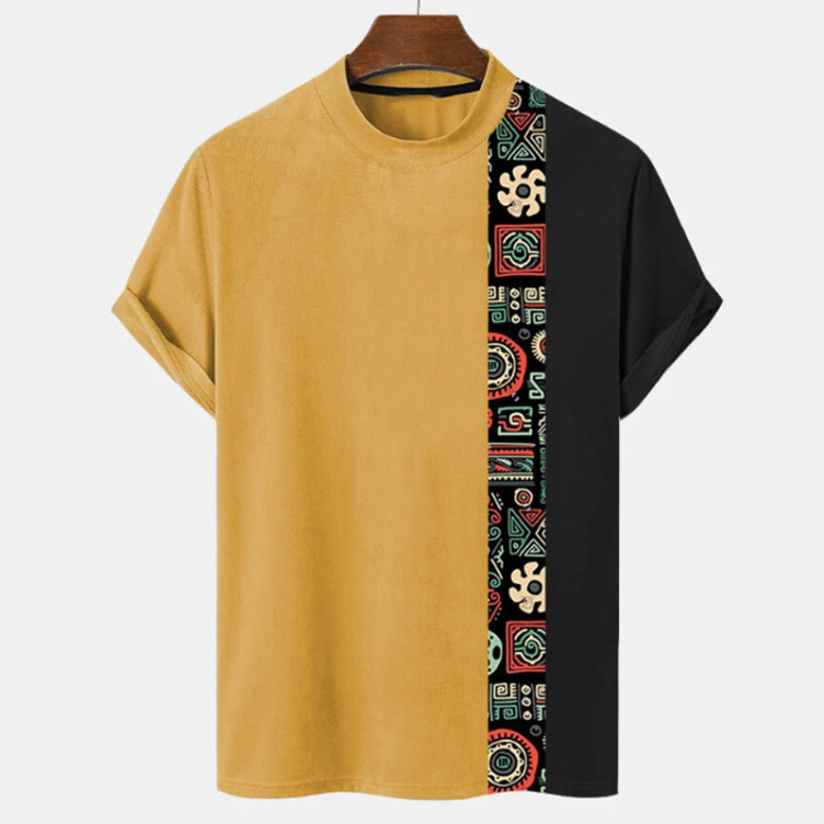 Casual crewneck fashion trend T-shirt