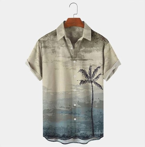 Printed casual fashion trend shirt