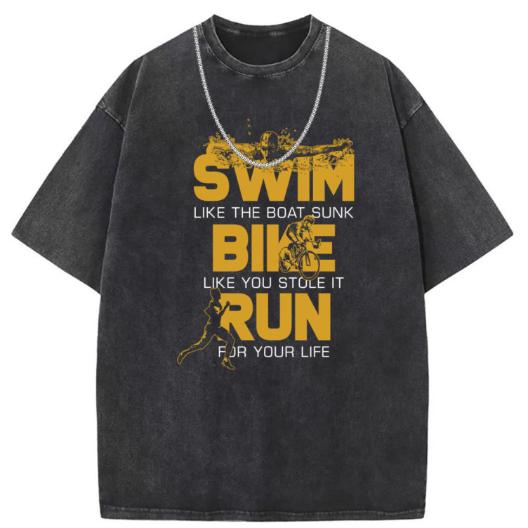 Printed casual fashion trend T-shirt