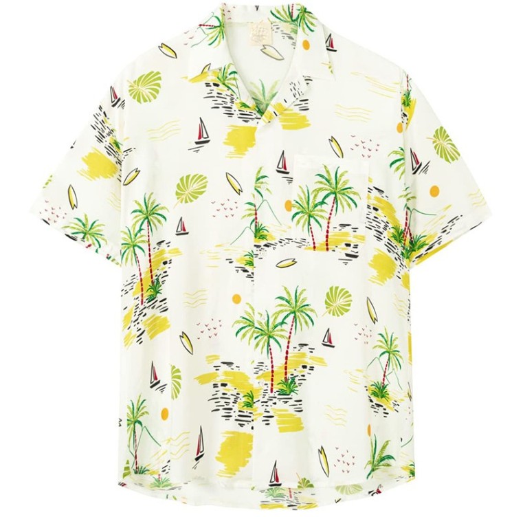 Printed casual fashion trend shirt