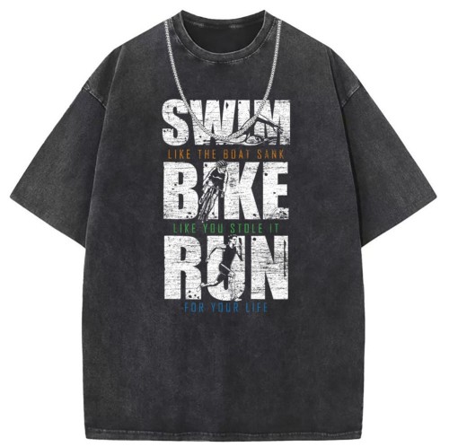 Printed casual fashion trend T-shirt