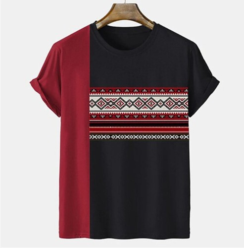 Casual crewneck fashion trend T-shirt