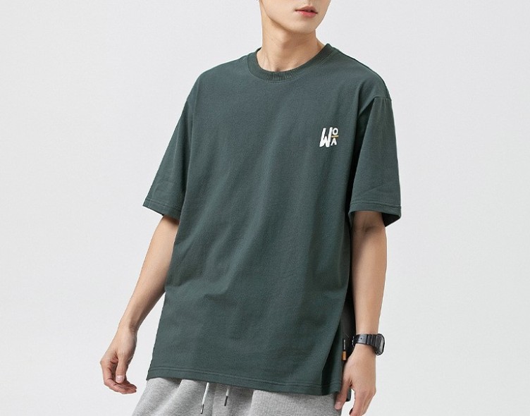 Monogram print casual fashion trend T-shirt