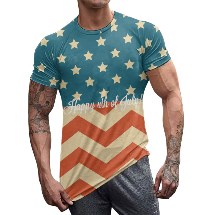 Printed casual fashion T-shirt