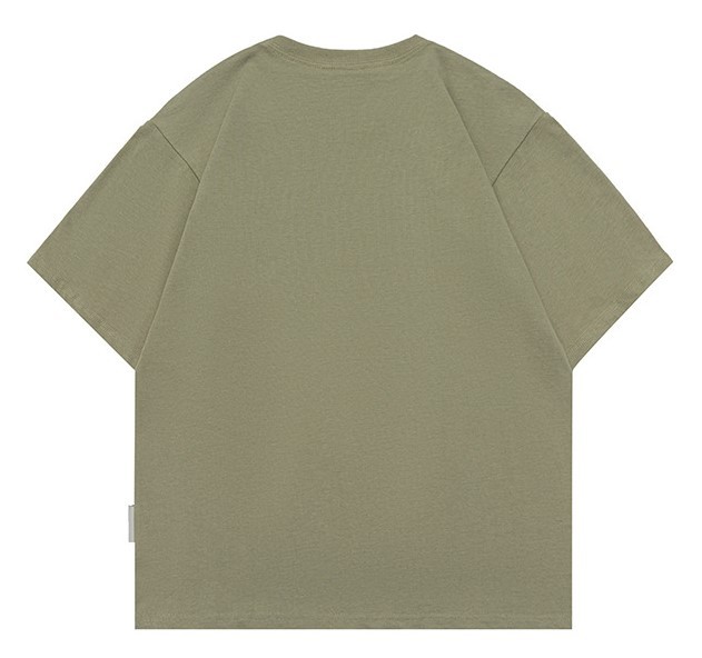 Monogram print casual fashion trend T-shirt