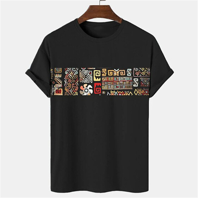Casual crewneck fashion trend T-shirt