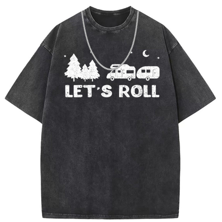 Printed casual fashion trend T-shirt