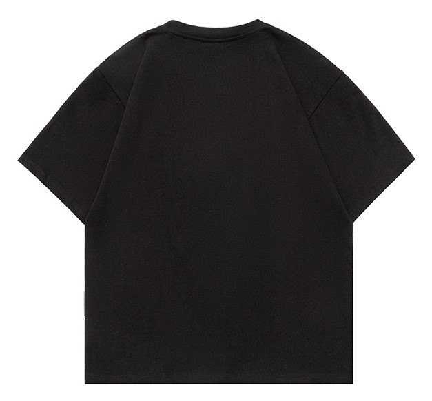 Monogram print casual fashion trend T-shirt