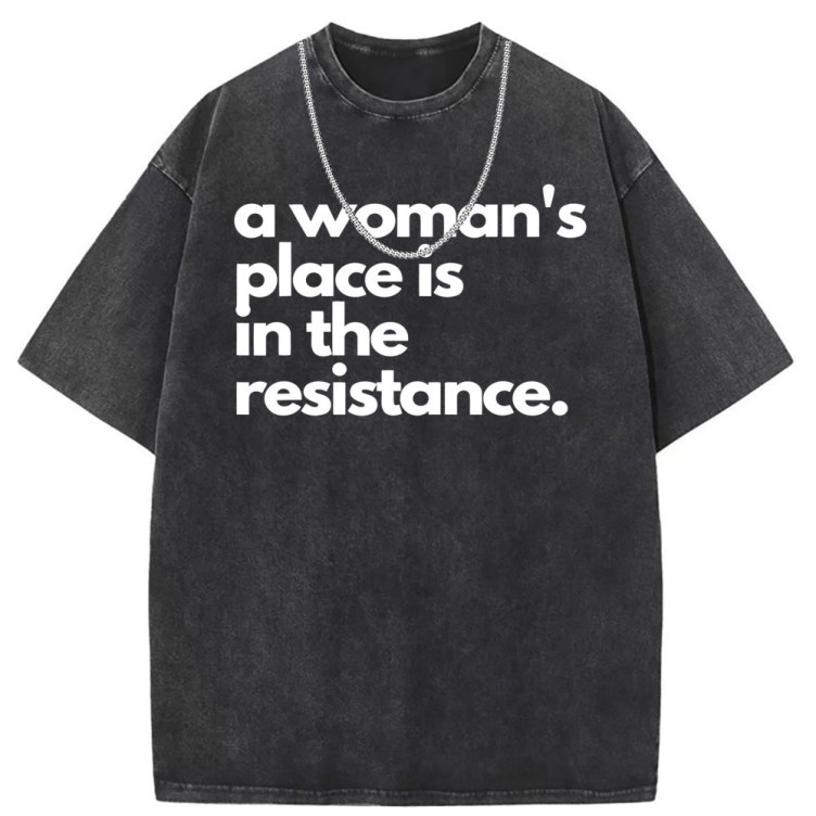 Printed pattern fashion trend T-shirt