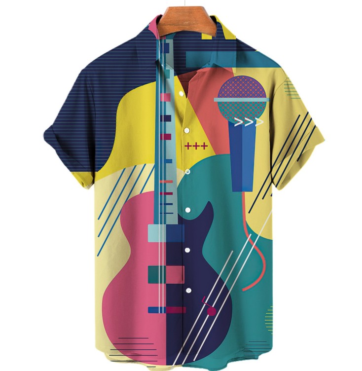 Printed casual fashion trend shirt