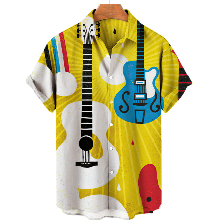 Printed casual fashion trend shirt