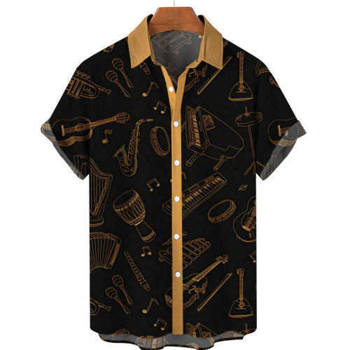 Printed casual fashion trend shirt