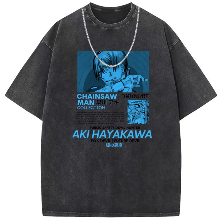Printed crewneck casual fashion trend T-shirt