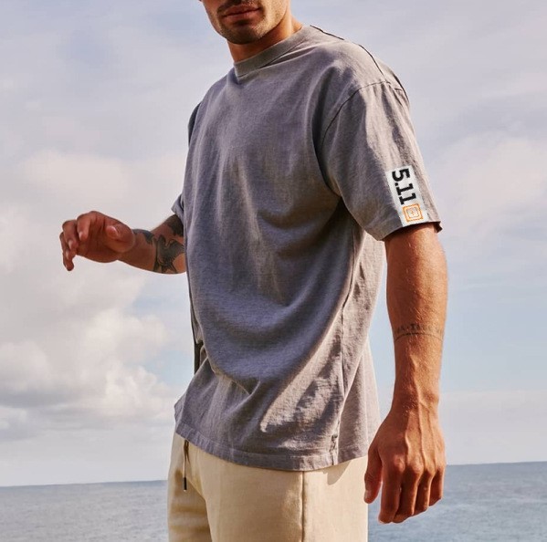Printed casual crewneck fashion trend T-shirt
