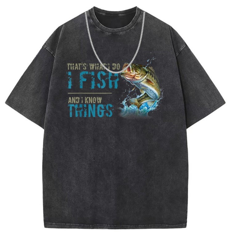 Printed casual crewneck trend T-shirt