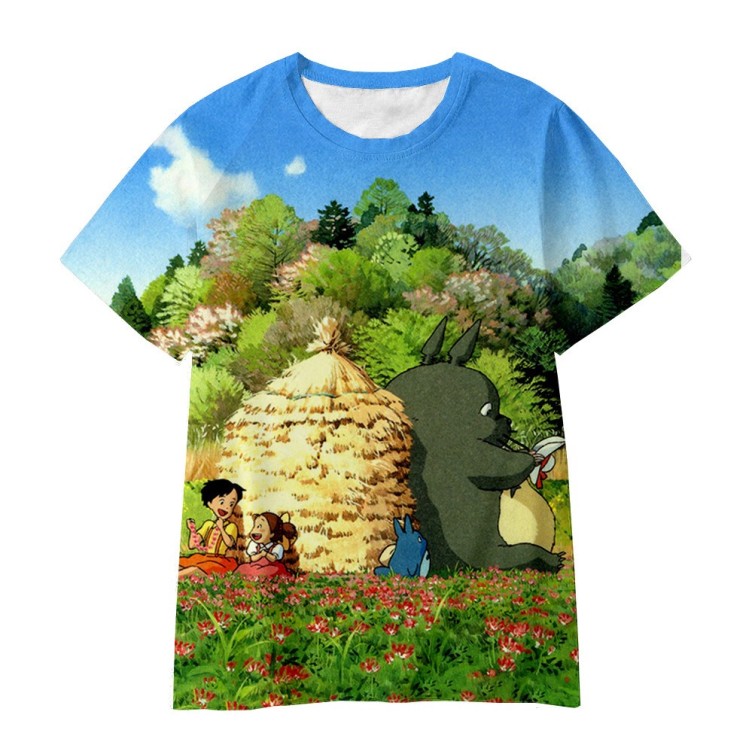 Printed casual short-sleeved trend T-shirt