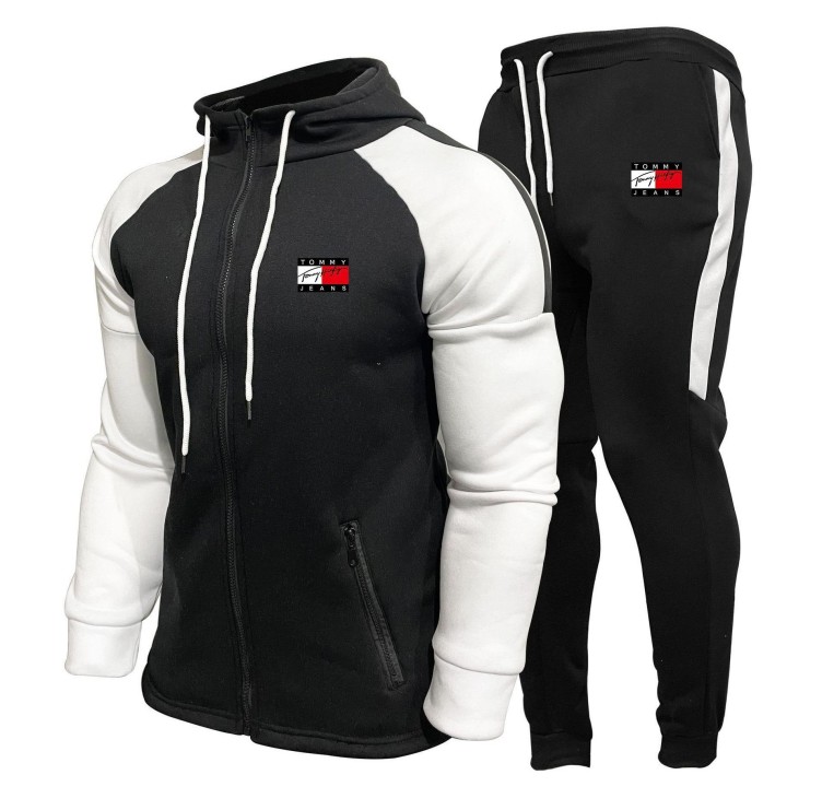 Color-block casual trend sportswear