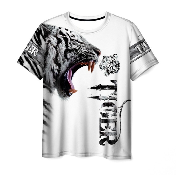 Animal print casual trend T-shirt