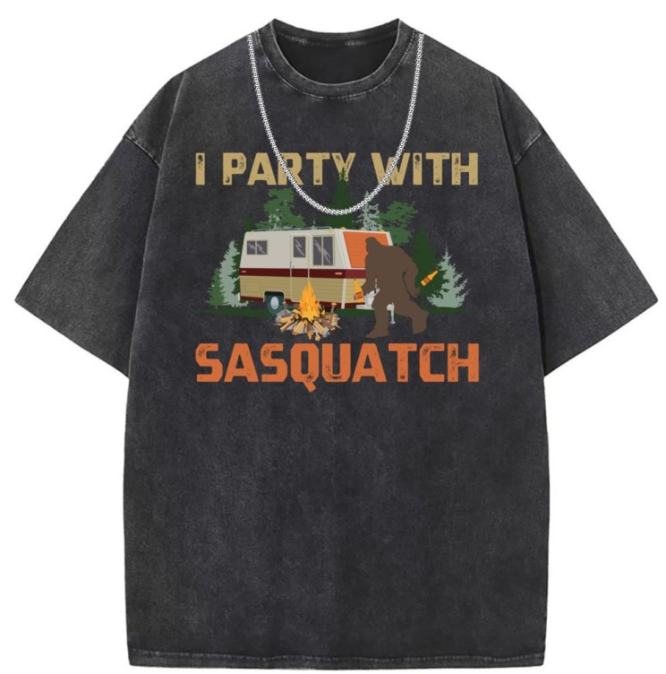 Printed casual crewneck trend T-shirt