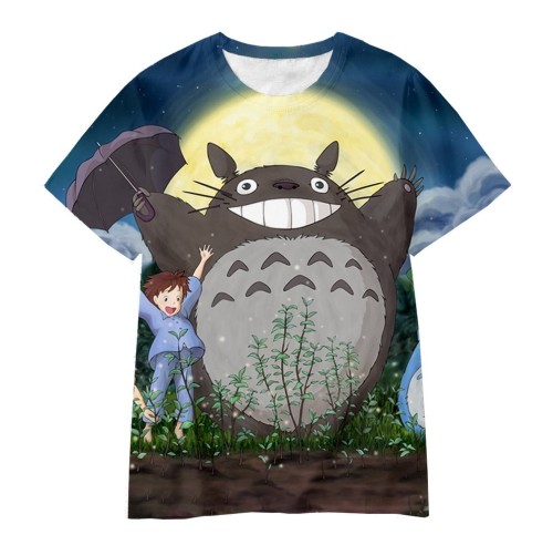 Printed casual short-sleeved trend T-shirt
