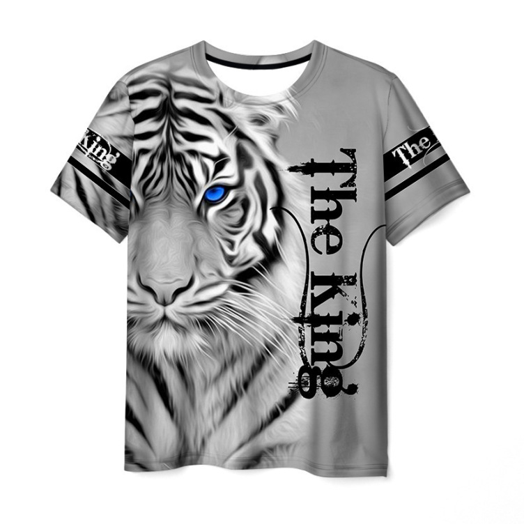Animal print casual trend T-shirt