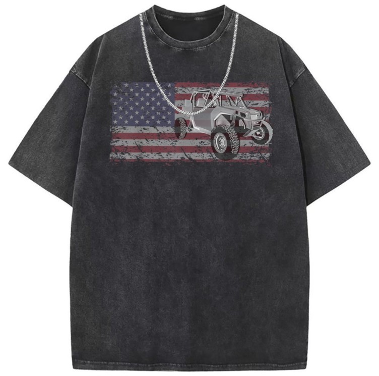 Printed casual crewneck trend T-shirt